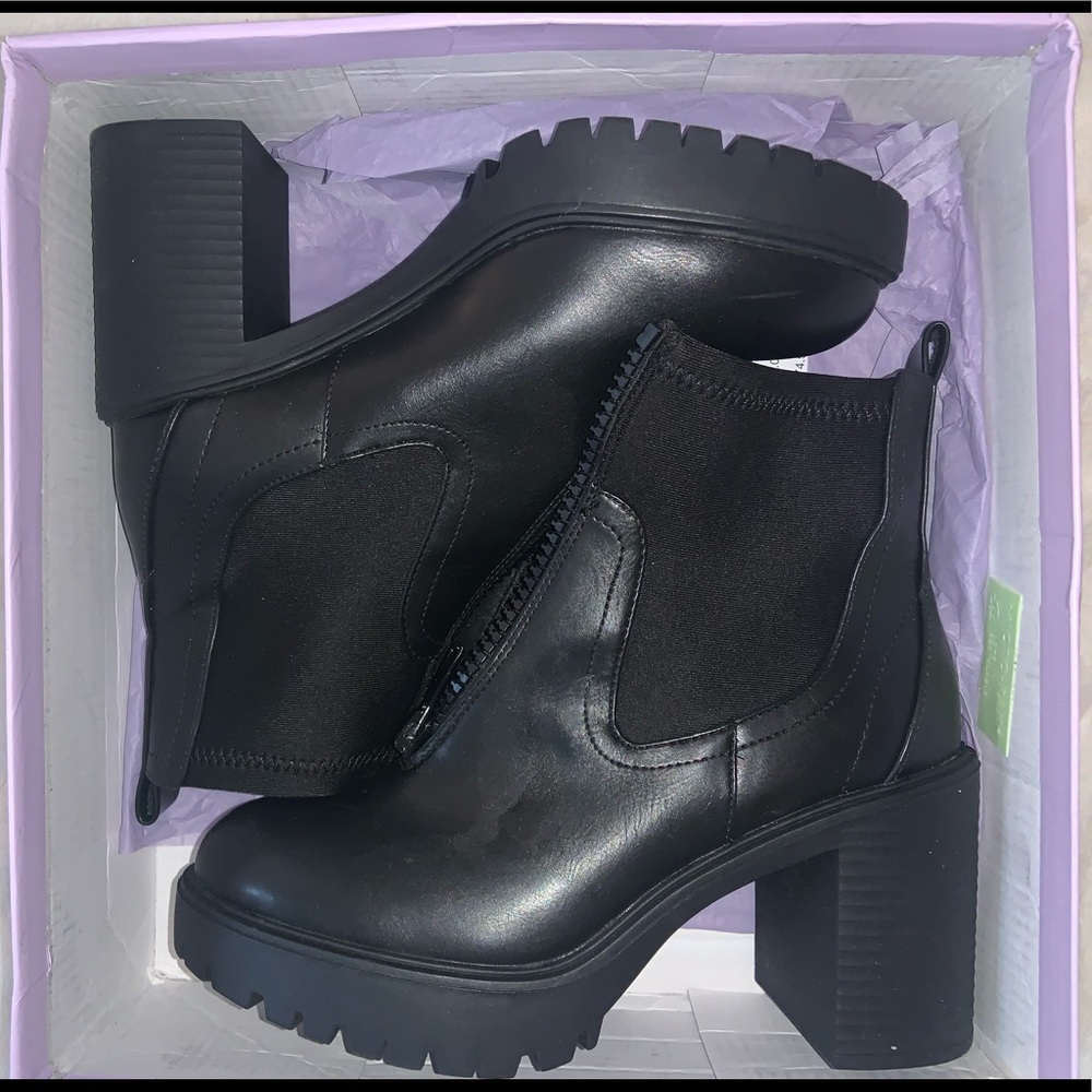 Steve Madden Black Truffle Bootie